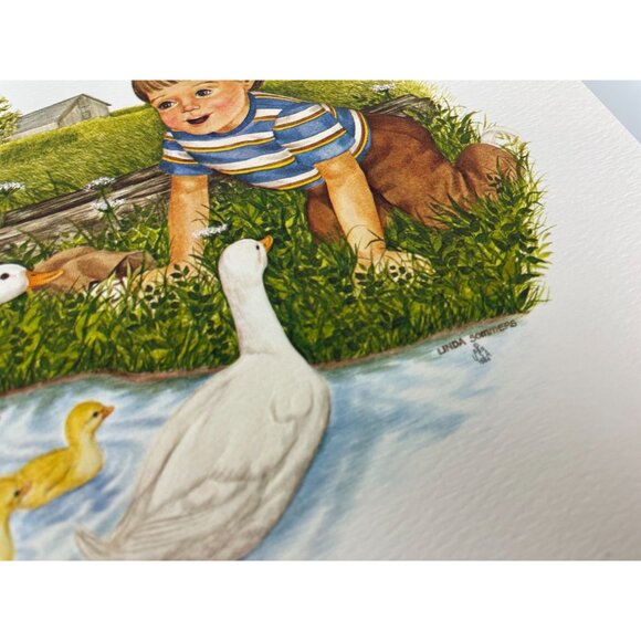 Vintage Set of 4 Linda Sommers Embossed Art Prints 10x8 Quotes, Inspirational - Picture 13 of 15